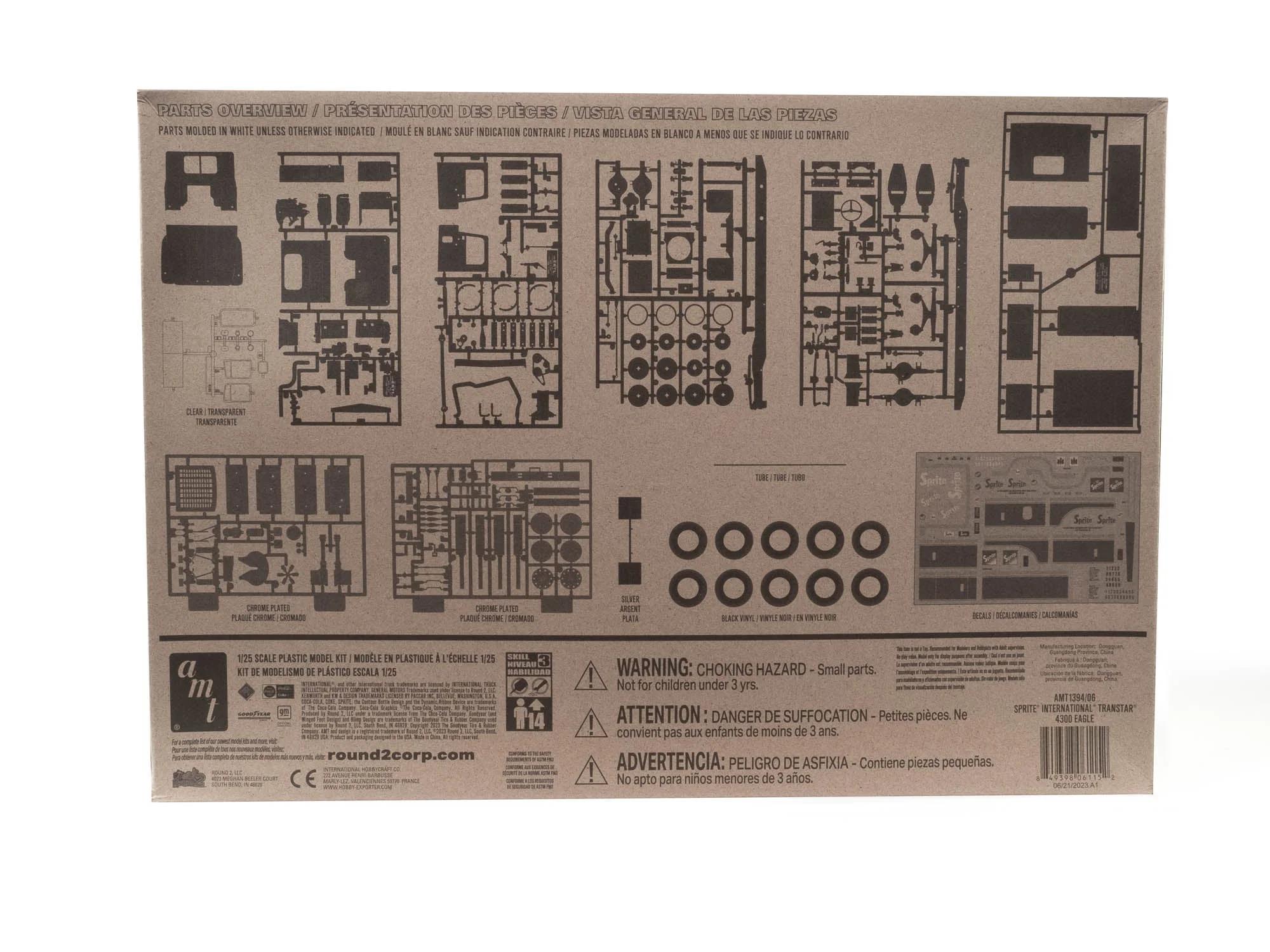 AMT International Transtar 4300 Eagle Sprite Model Kit — official product photo 2