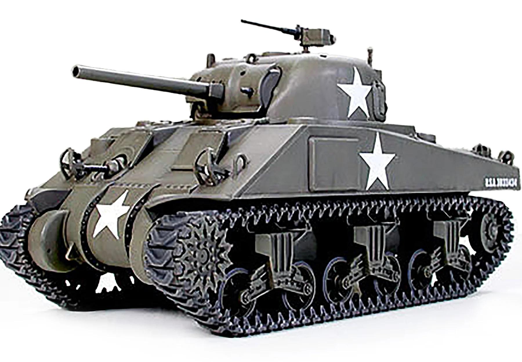 Tamiya 1/48 M4 Sherman Early Prod Model Kit — official product photo 1