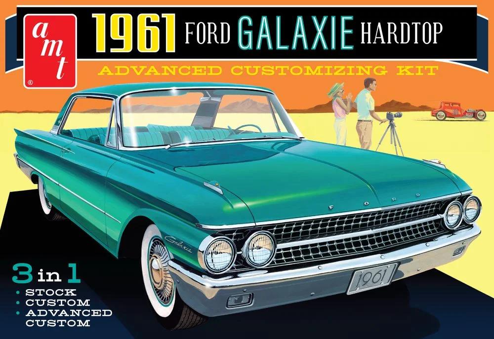 AMT 1/25 61 Ford Galaxie Hardtop Model Kit — box art