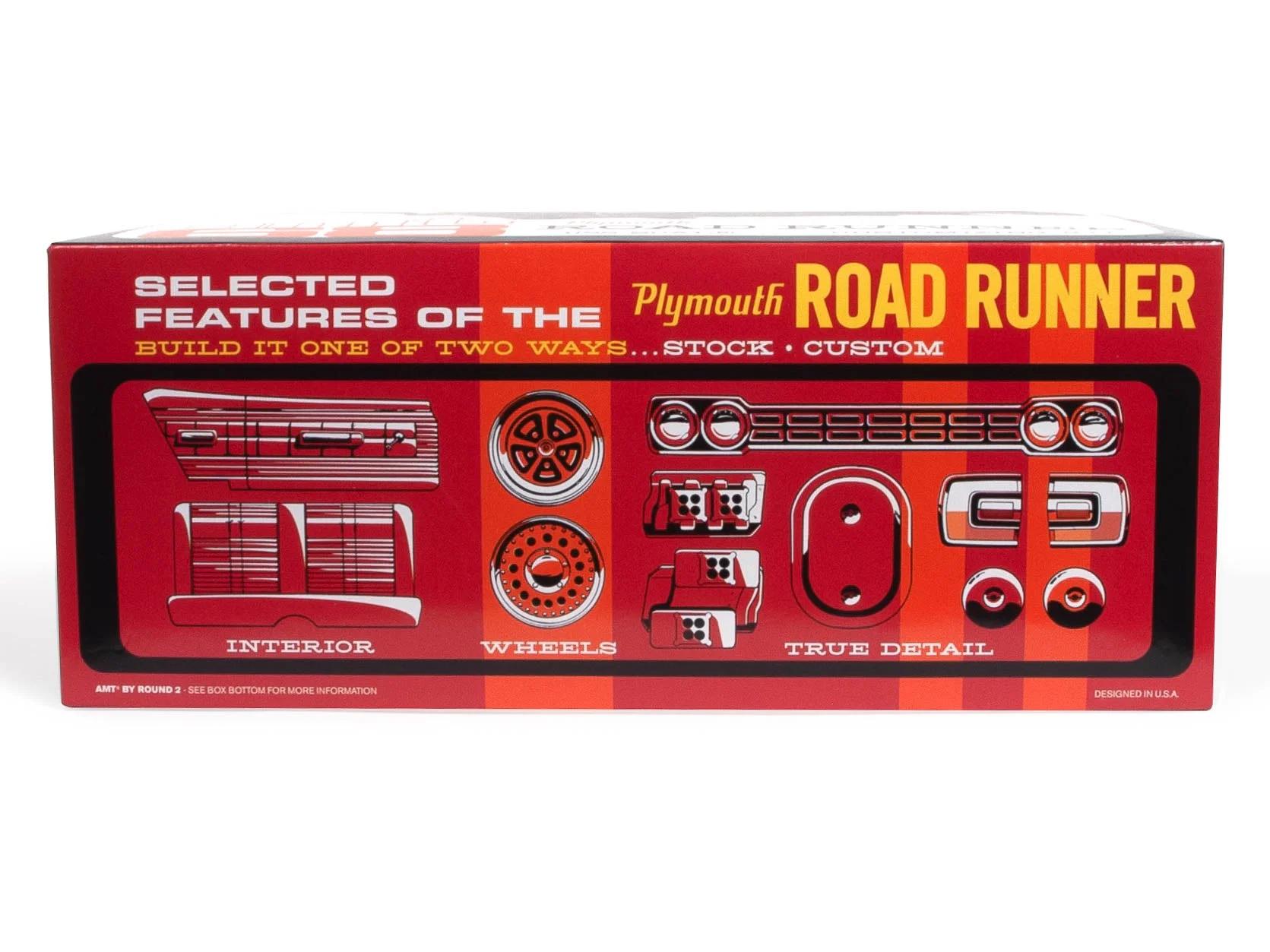 AMT 1/25 68 Plymouth Road Runner Customizin Model Kit — official product photo 3