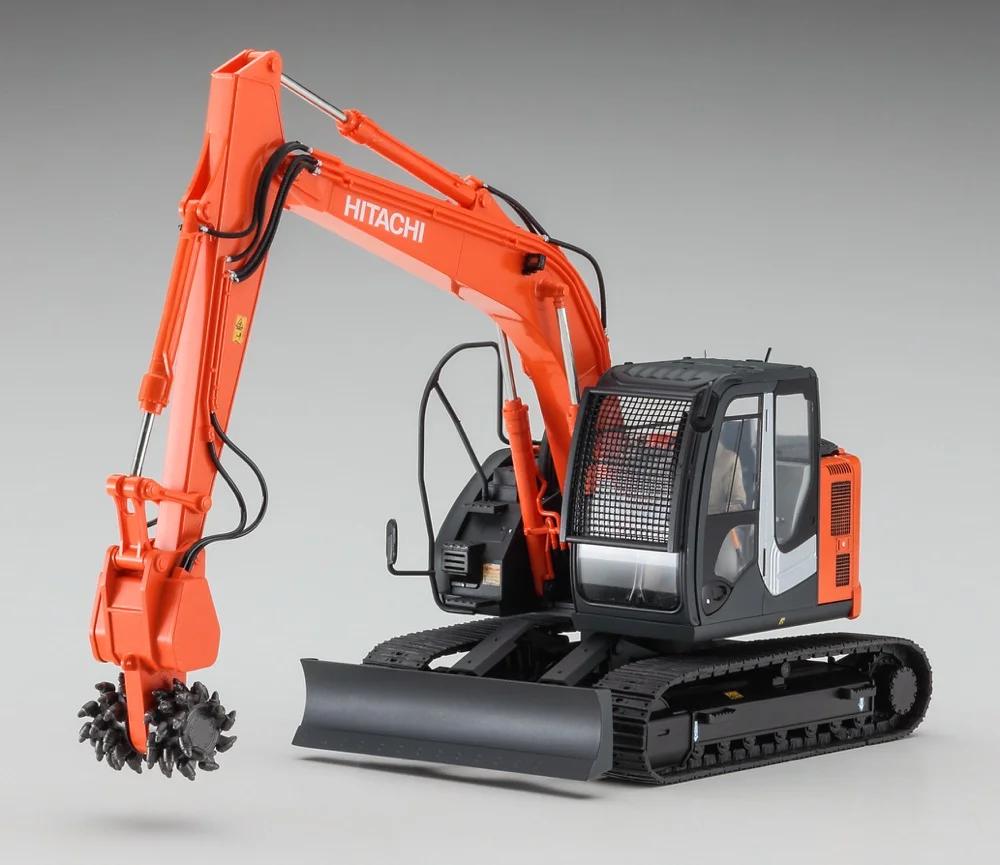 Hasegawa 1/35 Hitachi Excavator W Cutter Heads — official product photo 1