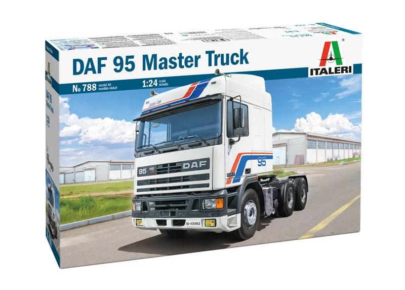 Italeri 1/12 Daf 95 Master Truck Model Kit — official product photo 2