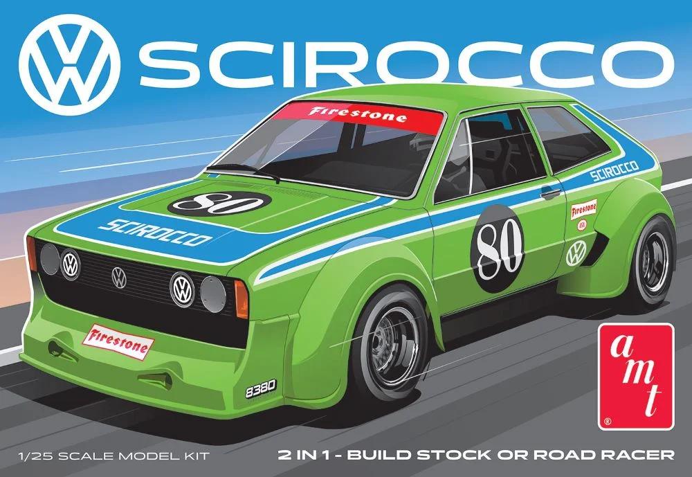 AMT 1/25 Volkswagen Scirocco T Champ Model Kit — box art