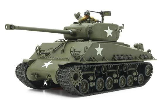 Tamiya 1/35 US M4a3e8 Sherman Easy 8 Model Kit — box art