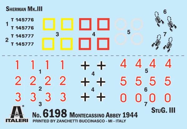 Italeri 1/72 Montecassino 1944 Gustav Line Model Kit — official product photo 2