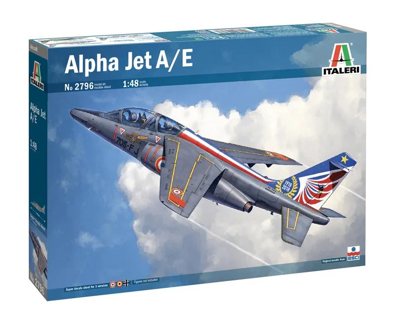 Italeri 1/48 Alpha Jet E Model Kit — official product photo 2