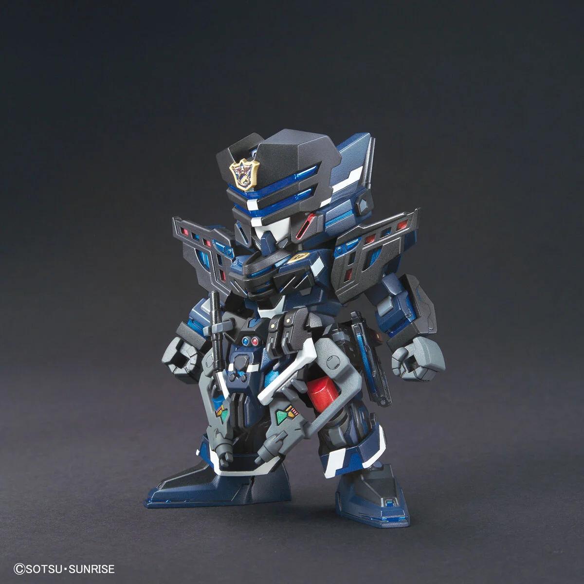 Bandai SD Heros Verde Buster Team Member Model Kit — official product photo 1