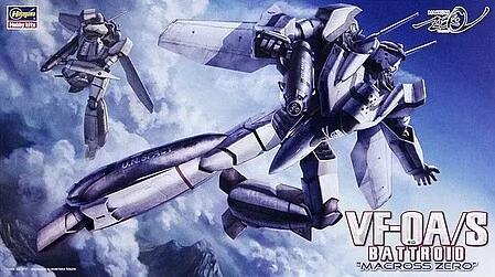 Hasegawa 1/72 Macross Zero Vf0a S Battroid Model Kit — box art