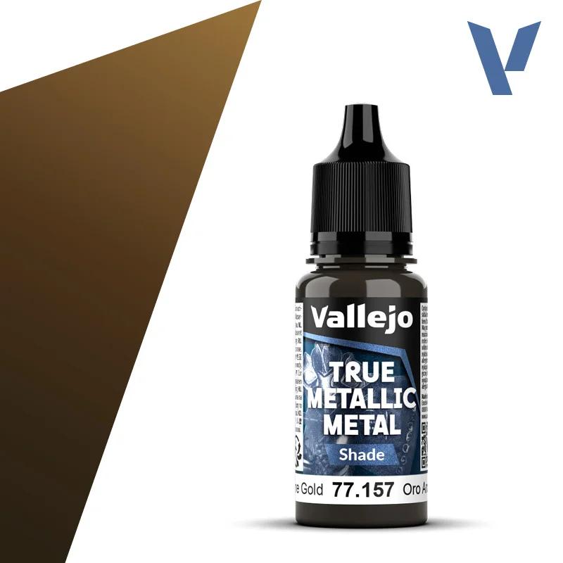 Vallejo True Metallic Arcane Goldshade6pk — product photo