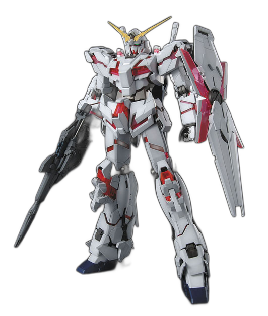 Bandai 1/100 MG Unicorn UC Model Kit — box art