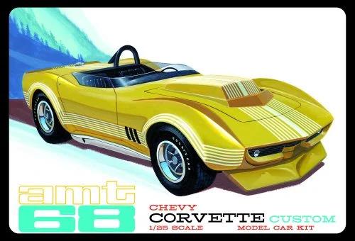 AMT 1/25 68 Chevy Corvette Custom Model Kit — box art