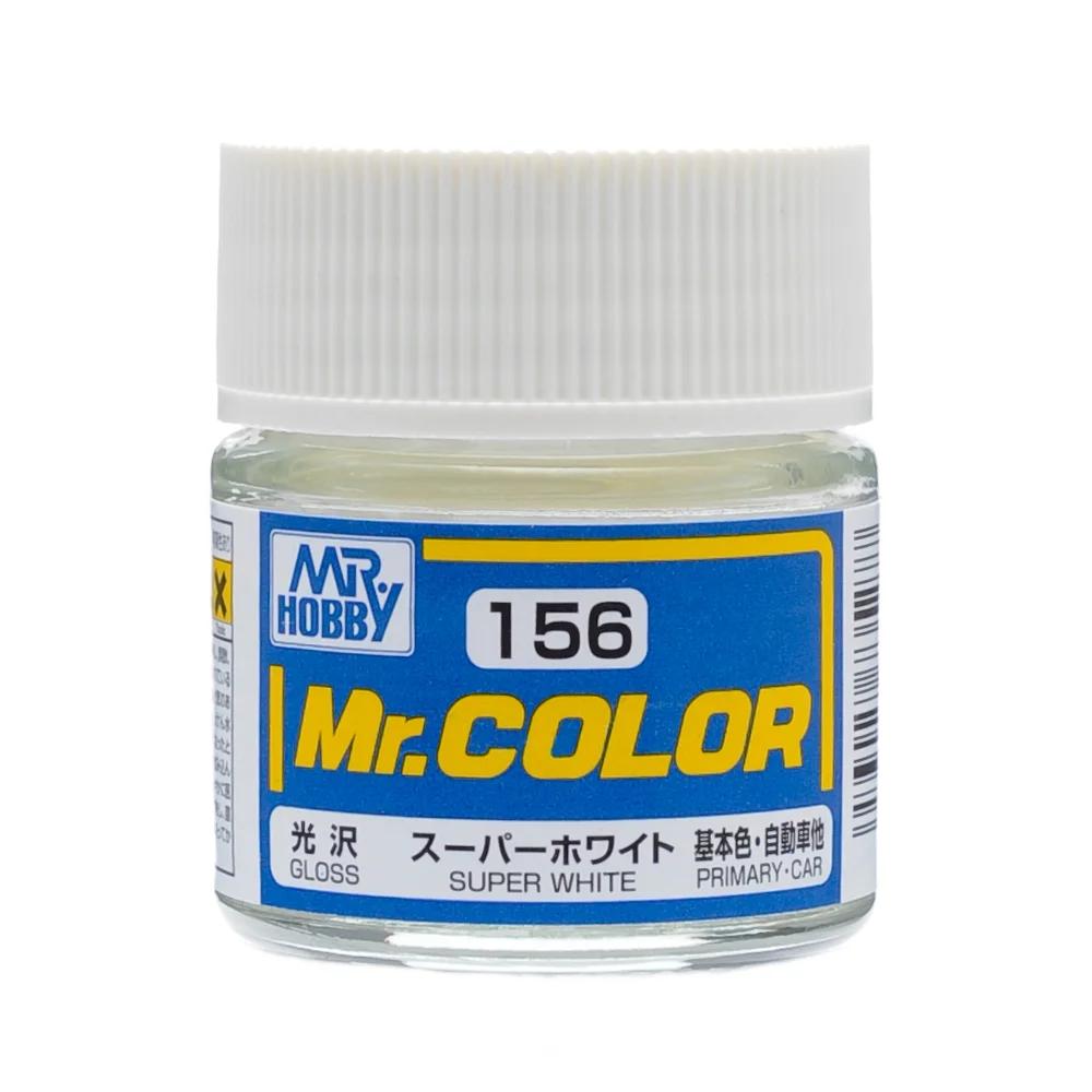 Mr. Hobby Mr. Color Super White IV (C156) 10 ml — official product photo 1