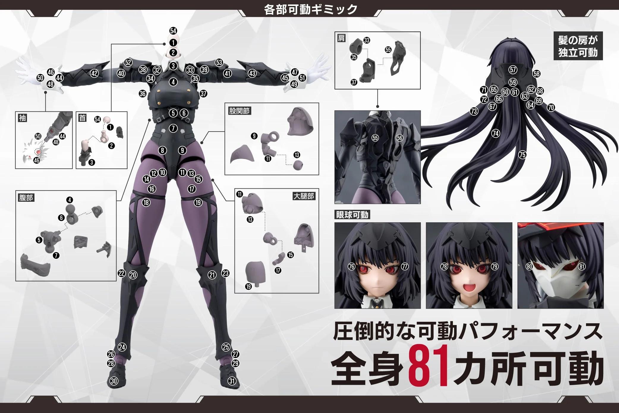 Kotobukiya Maria Kagaribi[Dress Code] Model Kit — official product photo 1
