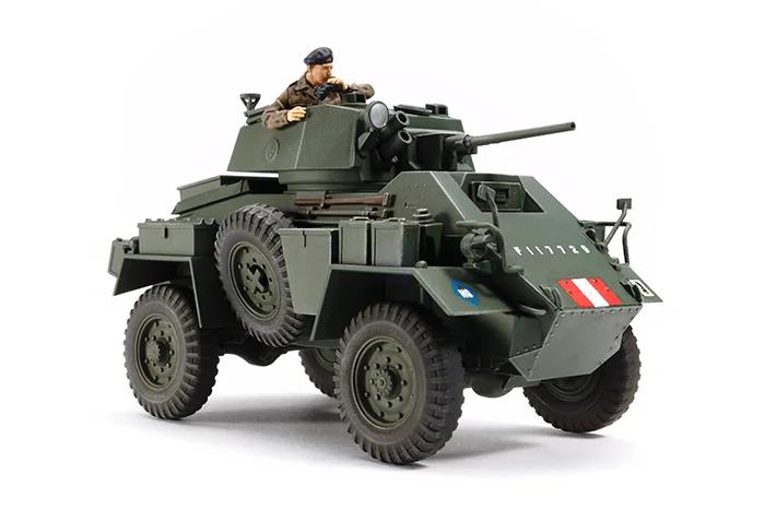Tamiya 1/48 British 7t Armored Car MK IV Model Kit — box art