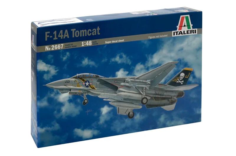 Italeri F14a Tomcat US Navy Fighter 48 Model Kit — official product photo 1