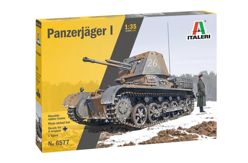 Italeri 1/35 Panzerjager I Model Kit — official product photo 1