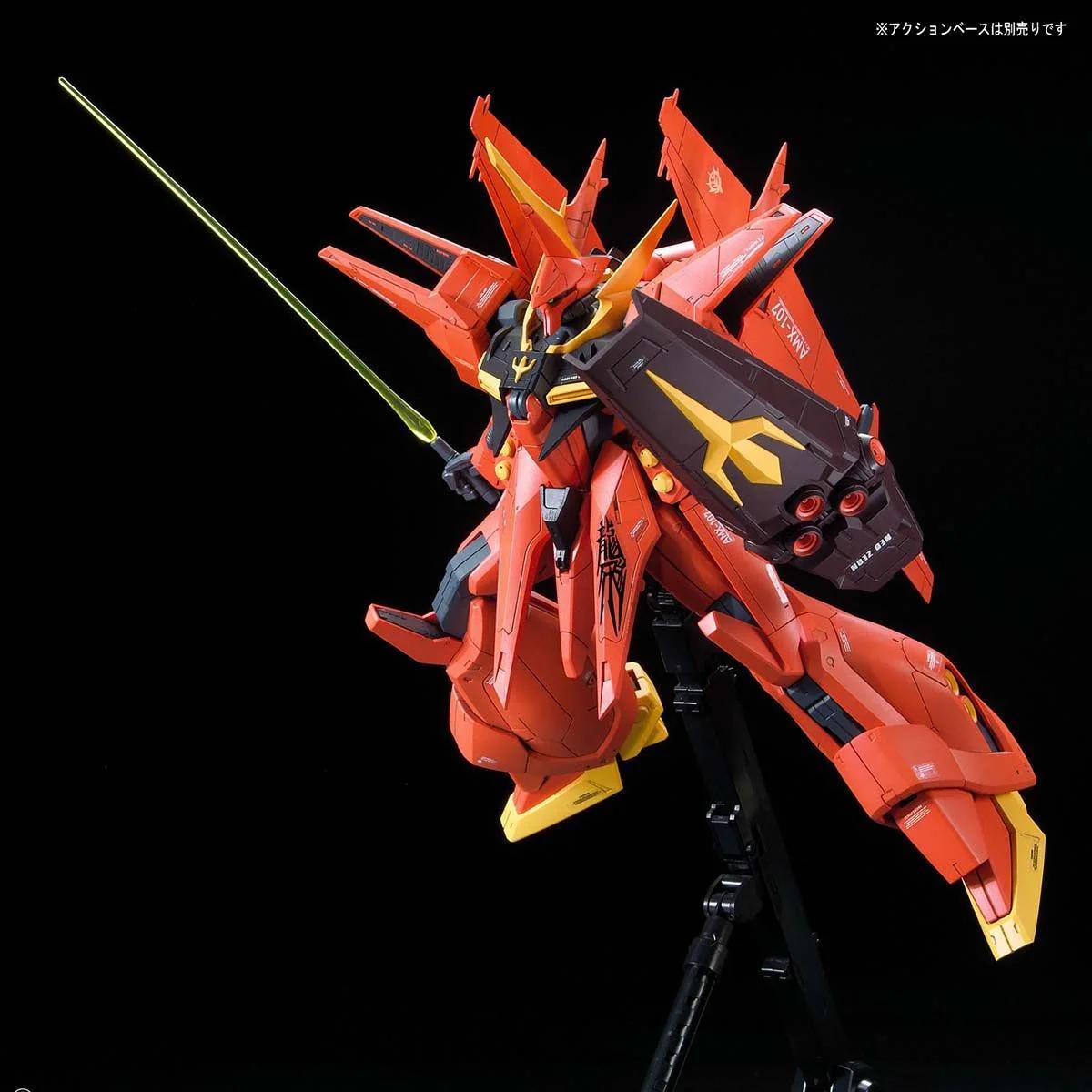 Bandai 1/100 RE Bawoo ZZ Model Kit — official product photo 5