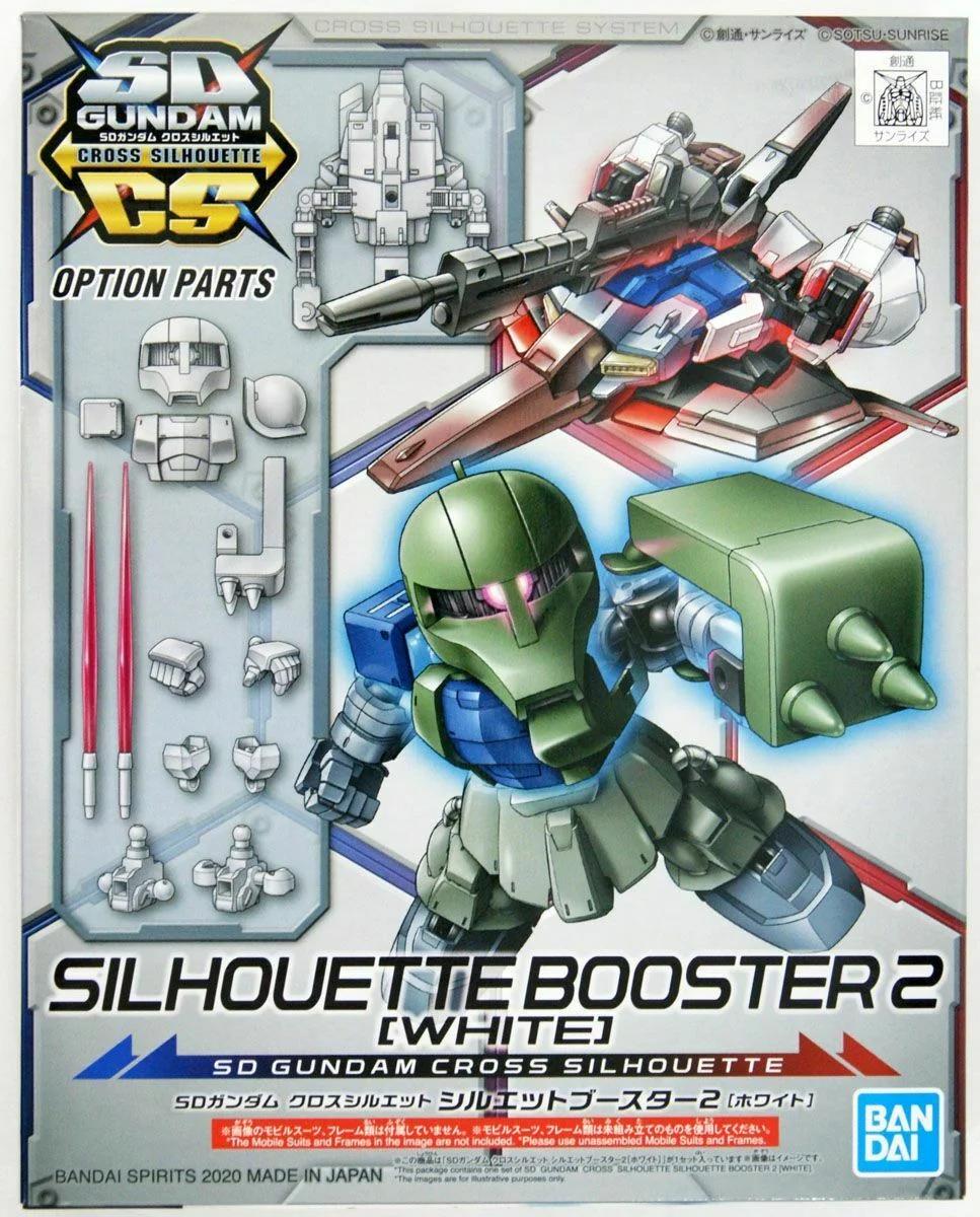 Bandai SD 09 Silhouette Booster 2 White Model Kit — box art
