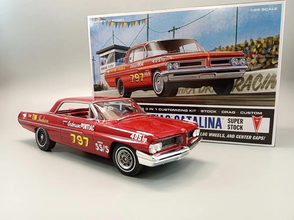 AMT 1/25 1962 Pontiac Catalina Super Stock Model Kit — official product photo 2