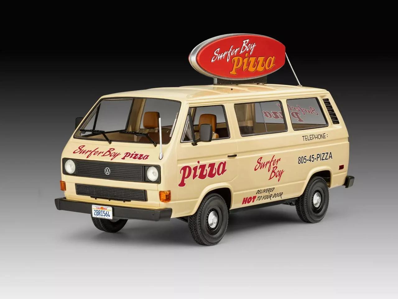 Revell 1/25 Vw Pizza Vanstranger Things Model Kit — official product photo 2