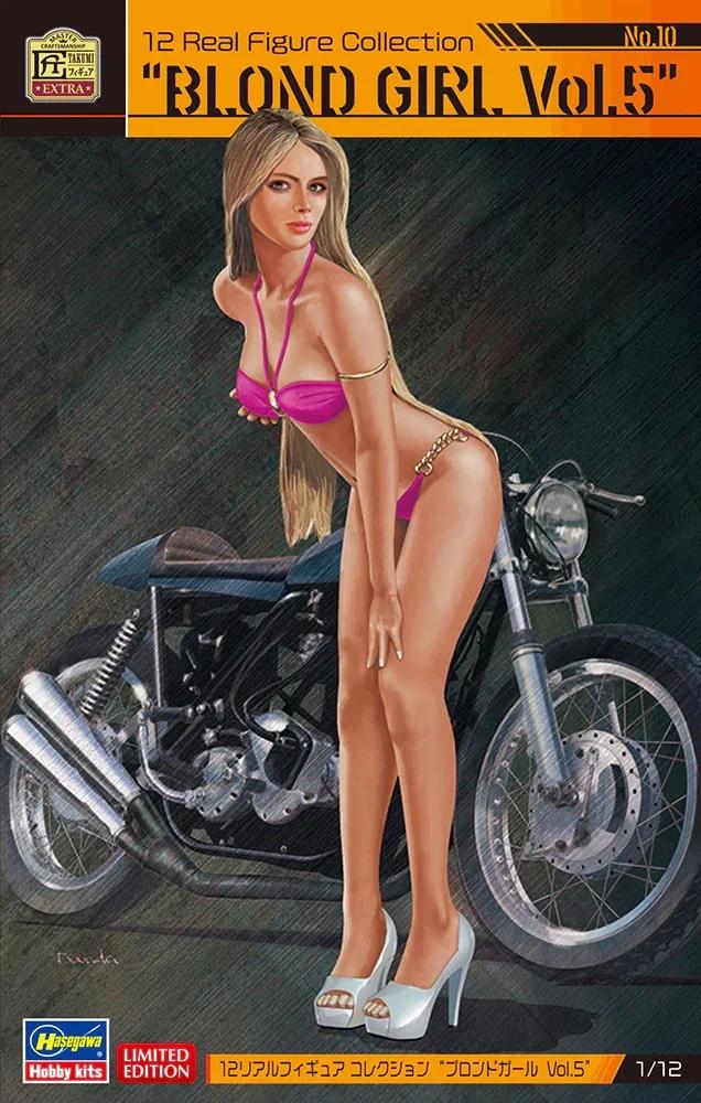 Hasegawa 1/12 Real Figure Collection 10 Model Kit — box art