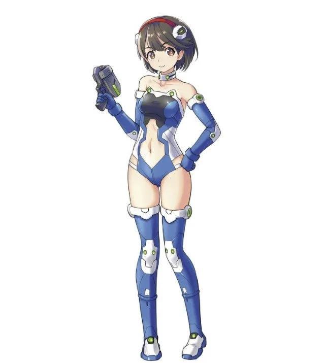 Hasegawa 1/12 12 Egg Girls Collection 23 Rei Model Kit — official product photo 5
