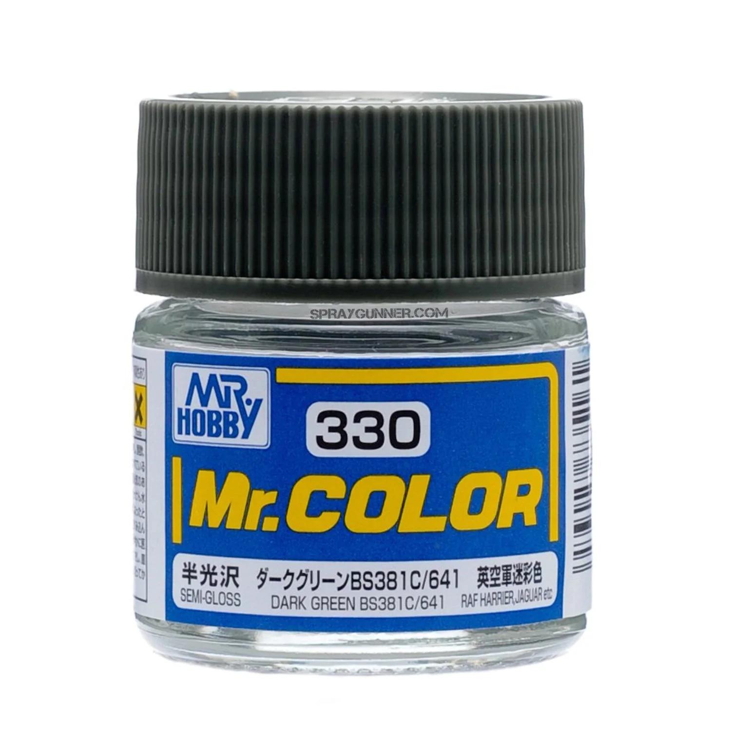 Mr. Color C330 Dark Green BS381C/641 (Semi-Gloss) 10ml — product photo