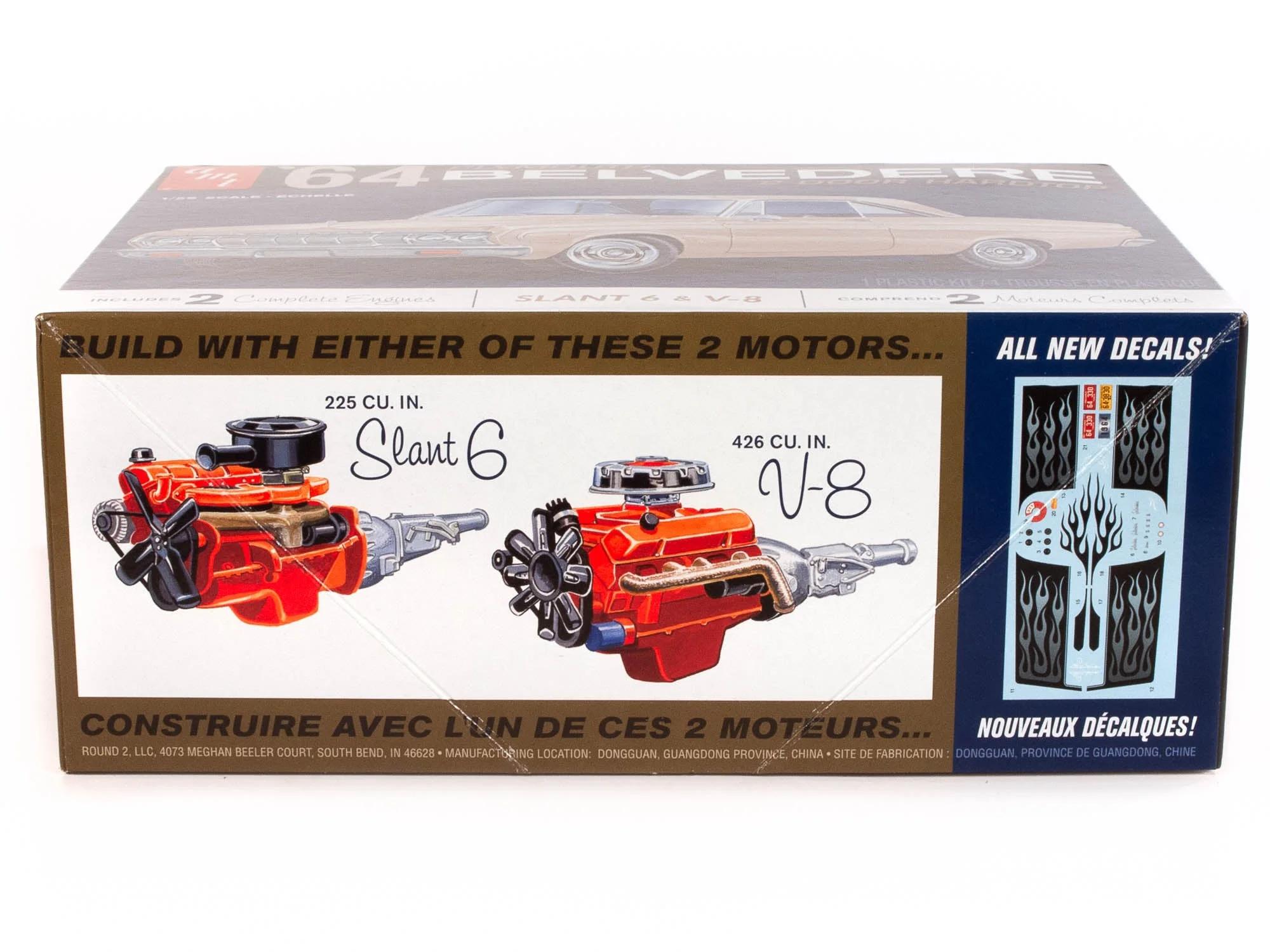 AMT 1/25 1964 Plymouth Belvedere Model Kit — official product photo 2