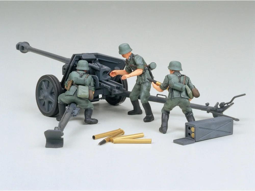 Tamiya 1/35 German 75mm Anti Tank Gun Model Kit — official product photo 2