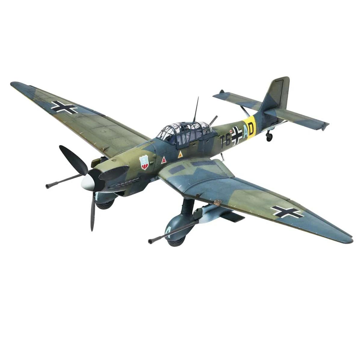 Revell 1/48 Stuka Dive Bomber Ju87g-1 Model Kit — official product photo 2