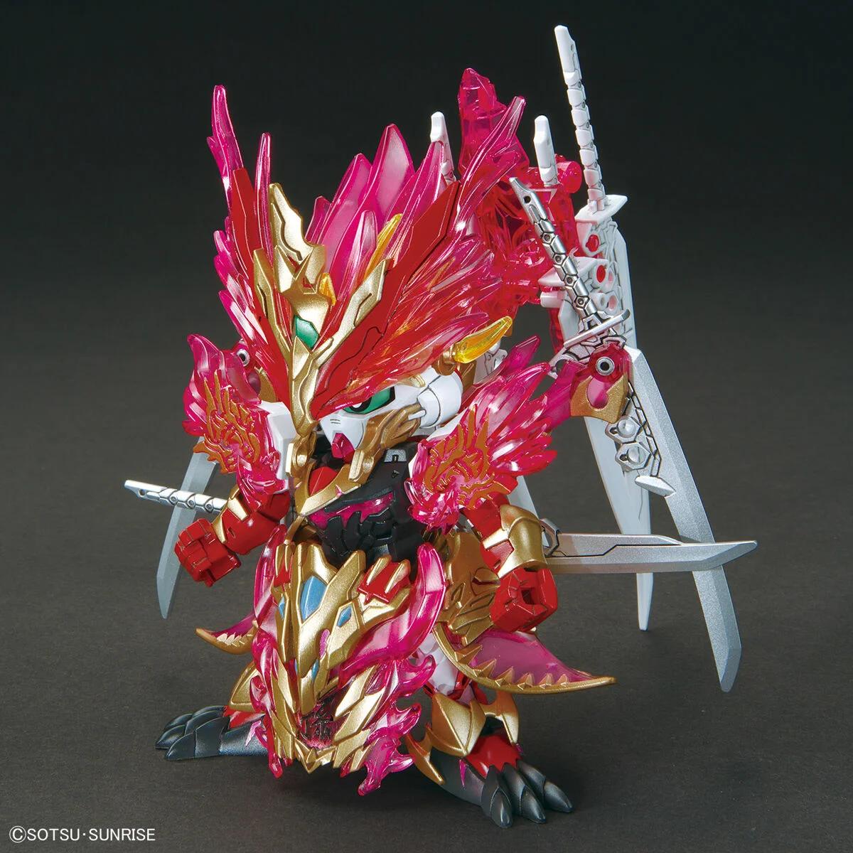 Bandai SD 29 Sun Quan Astray Heroes Model Kit — official product photo 1