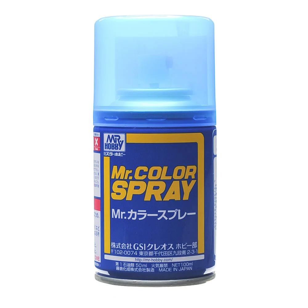Mr. Hobby Mr. Color Spray Clear Blue (S50) 100 ml — official product photo 1