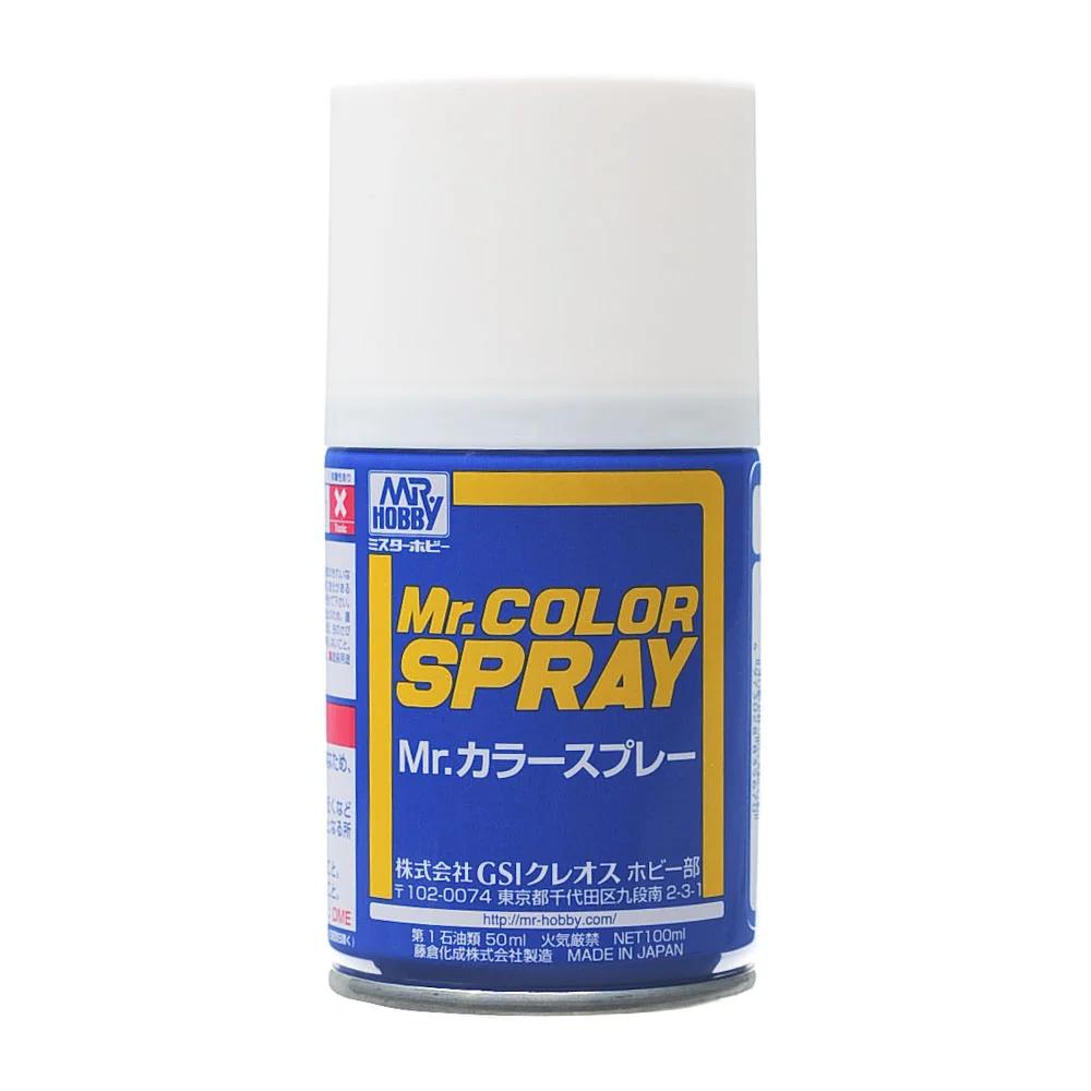 Mr. Hobby Mr. Color Spray Flat White (S62) 100 ml — official product photo 1