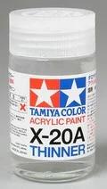 Tamiya X-20A Thinner 46ml 6pcs — product photo