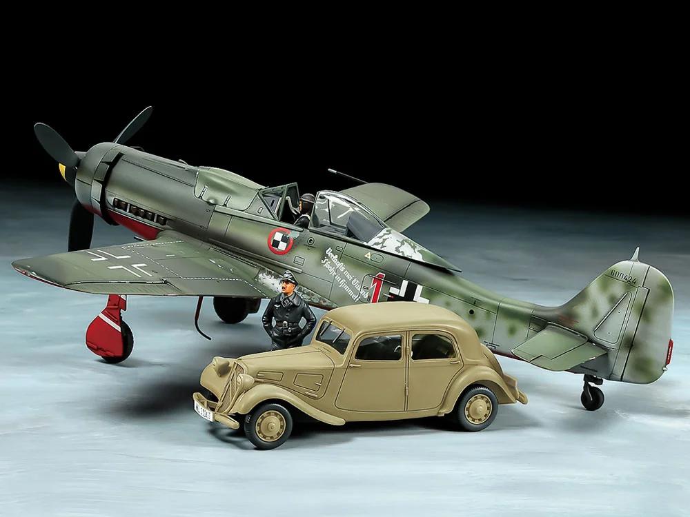 Tamiya 1/48 Focke-wulf Fw190d-9 Citroen Model Kit — official product photo 1