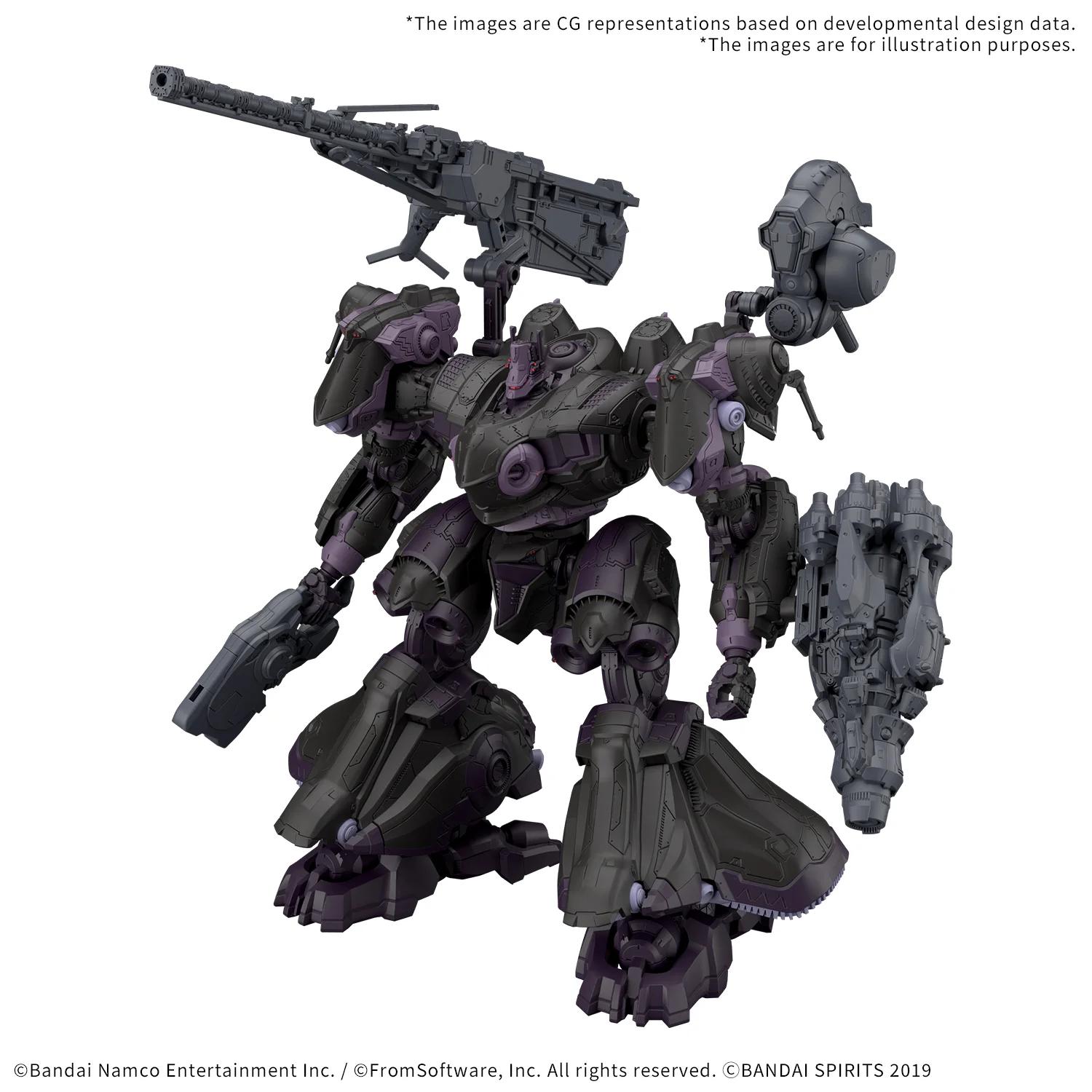 Bandai 1/144 30MM Armored Core Vi Fires Rubicon Model Kit — box art