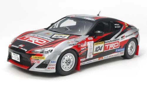 Tamiya 1/24 Gazoo Racing Trd 86 Rally Model Kit — box art