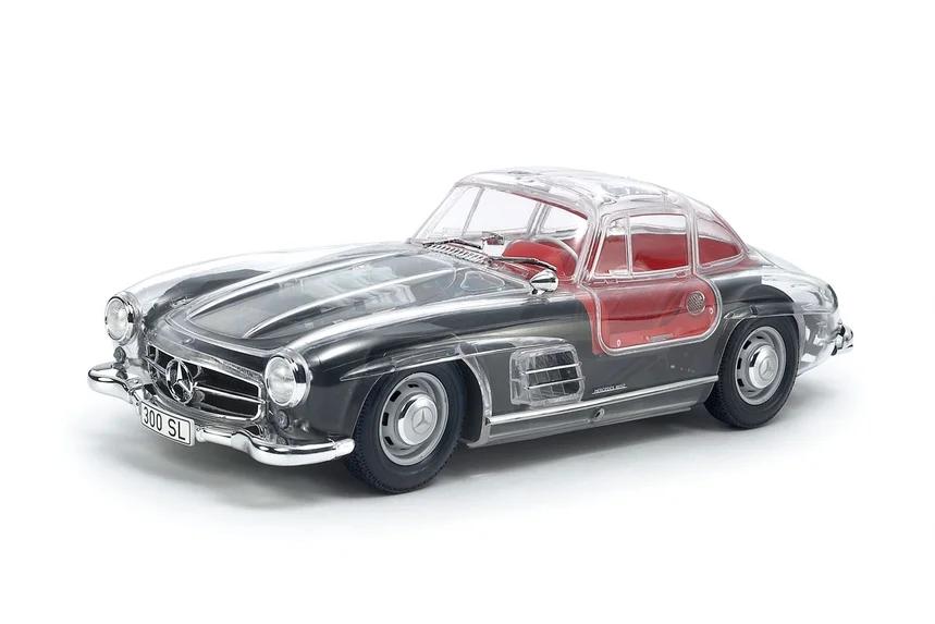 Tamiya 1/24 Full View Mercedes 300sl Model Kit — box art