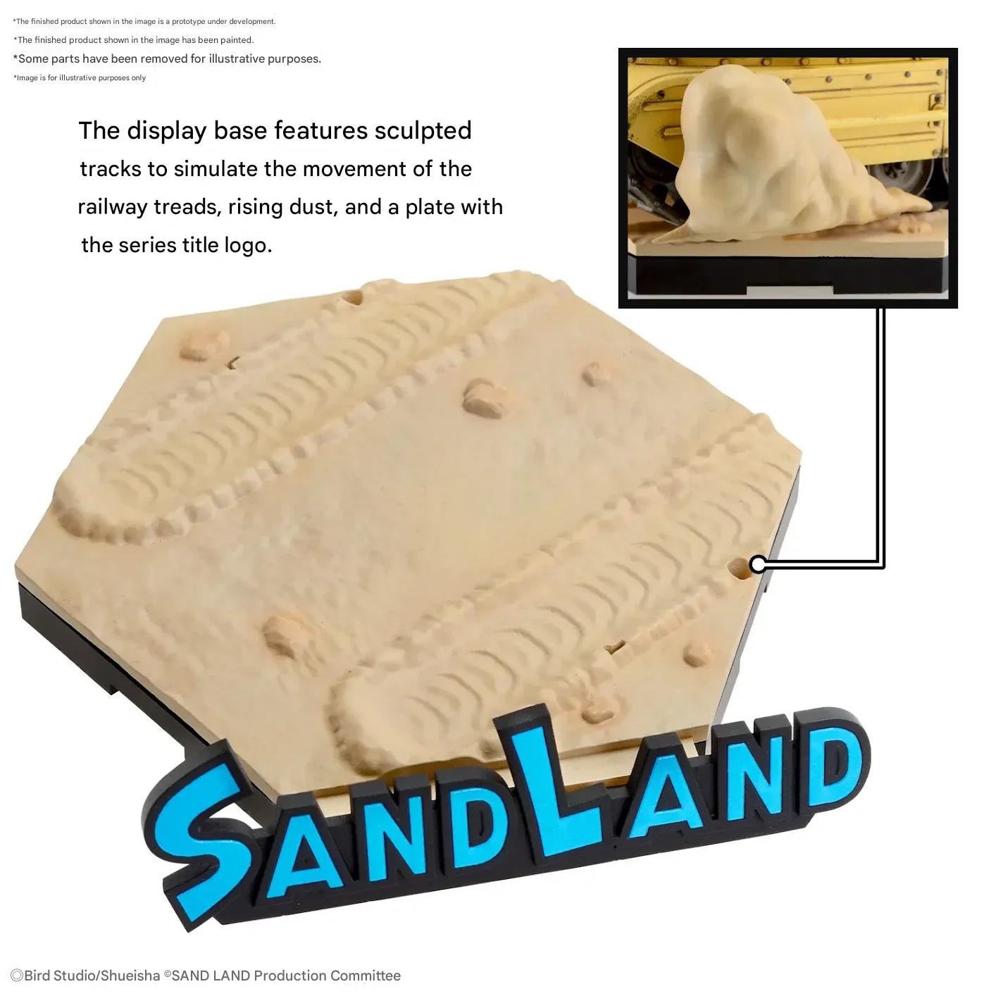 Bandai 1/35 Sand Land Royal Army Tank Corps No. 104 Model Kit — product photo 11