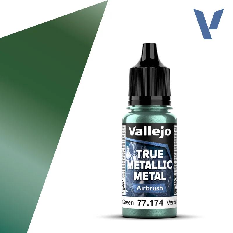 Vallejo True Metallic Dusken Greenair6pk — product photo