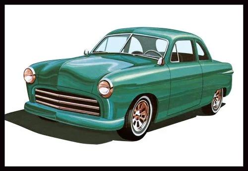AMT 1/25 49 Ford Coupe 49er Model Kit — box art