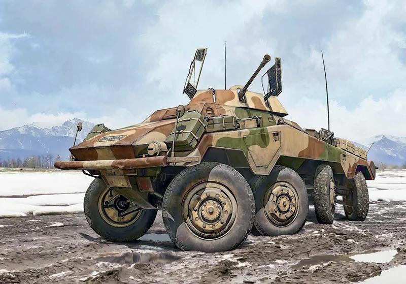 Italeri 1/35 SD Kfz 234 1 Model Kit — box art