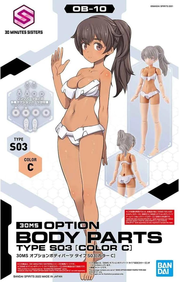 Bandai 1/144 30MS Option Body Parts S03 Color C Model Kit — product photo