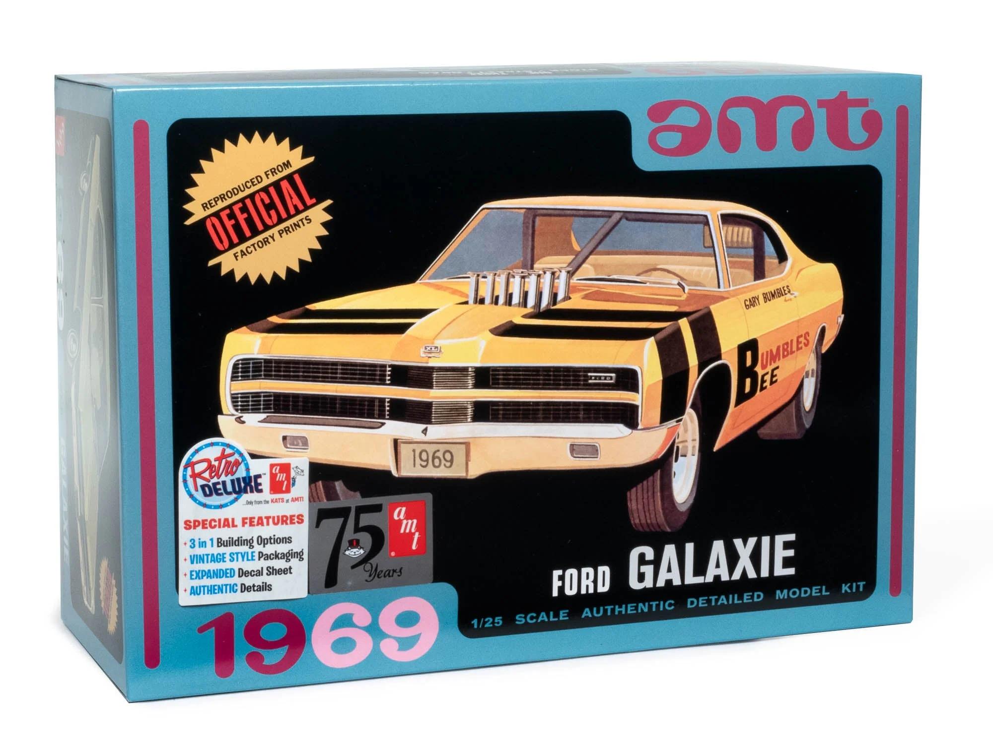 AMT 1/25 69 Ford Galaxie Hardtop Model Kit — official product photo 1