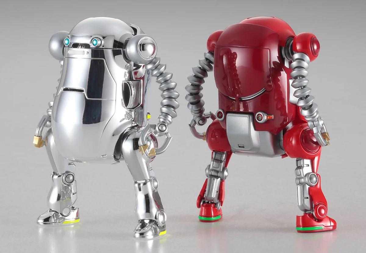 Hasegawa 1/35 Mechatrowego 20 Old Red Silver Model Kit — official product photo 3