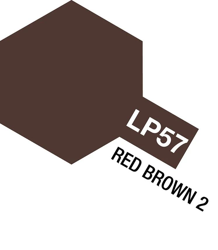 Tamiya LP-57 Lacquer Red Brown 6 3 00