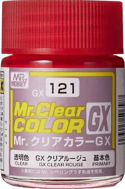 Mr. Clear Color GX GX121 Clear Rouge 18ml — product photo