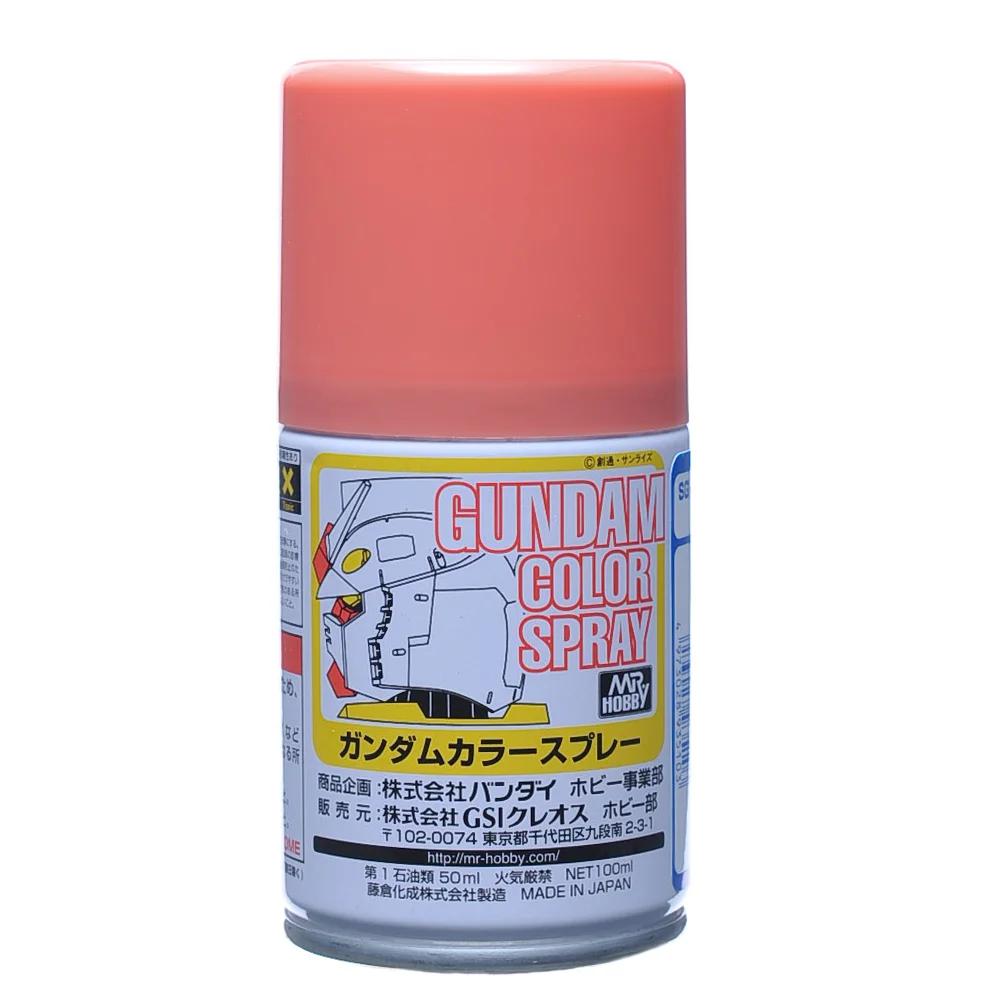 Mr. Hobby Gundam Color Spray MS Char’s Pink (SG10) 100 ml — official product photo 1