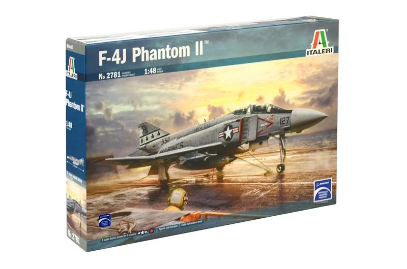 Italeri 1/48 F4j Phantom II Fighter Model Kit — official product photo 2