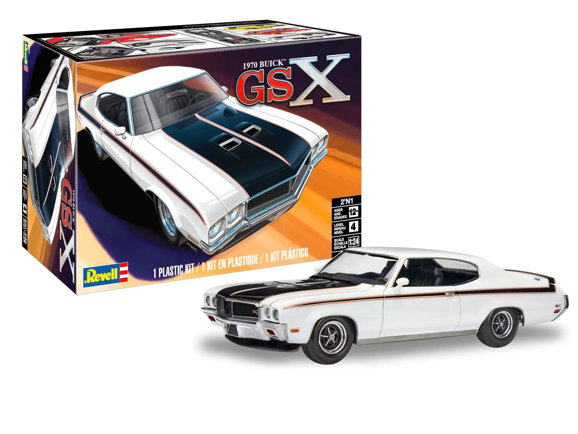 Revell 1/24 70 Buick Gsx 2n1 Model Kit — official product photo 1